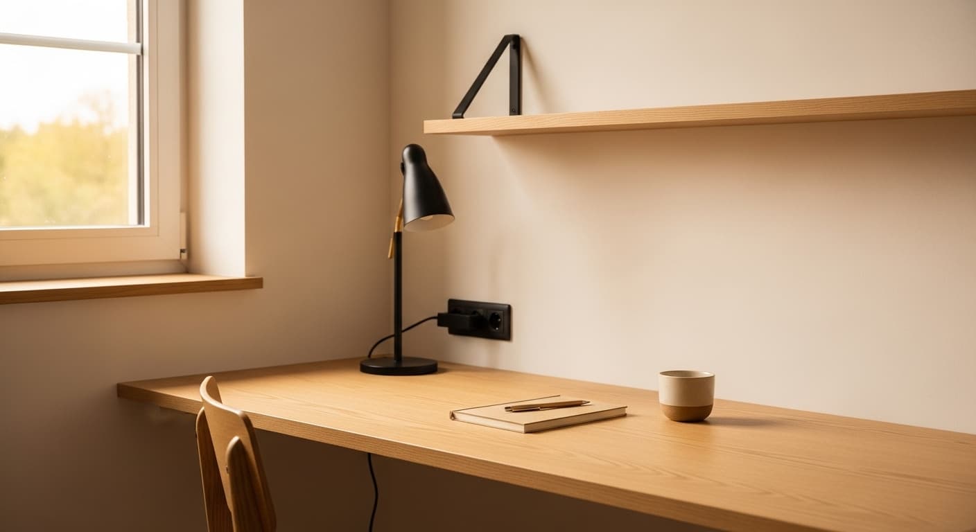 Espace de travail organisé — accessoires ERGOVO